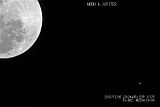 瀧本郁夫氏撮影の半影月食の月と木星