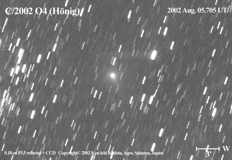 星を見る・宇宙を知る・天文を楽しむ AstroArts天文ニュースヘーニッヒ彗星（C/2002 O4）とC/2002 O6彗星が観望好機！