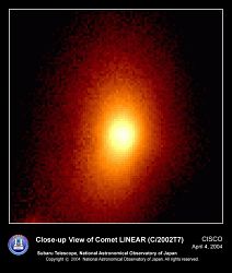 （リニア彗星C/2002 T7の画像）