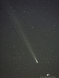 （横山満氏撮影のブラッドフィールド彗星の写真）