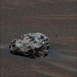 （火星の隕石の画像）