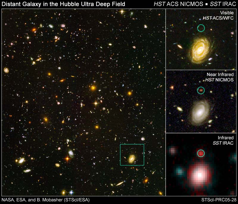 初期宇宙に りっぱな 銀河