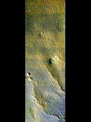 （マーズ・リコネイサンス・オービターによる火星表面の画像）