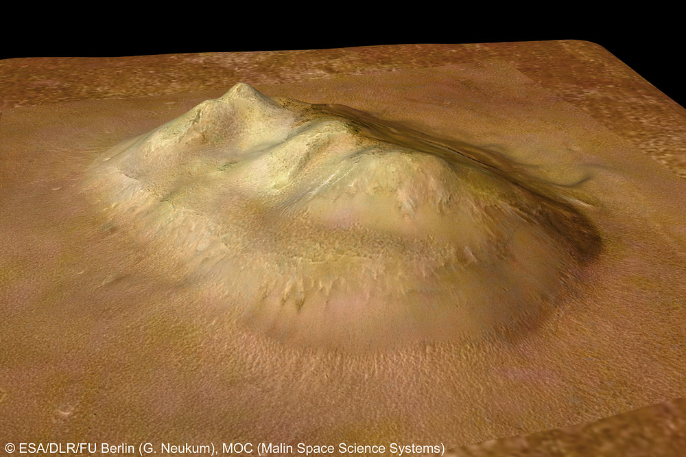 マーズ エクスプレス画像集 火星の顔
