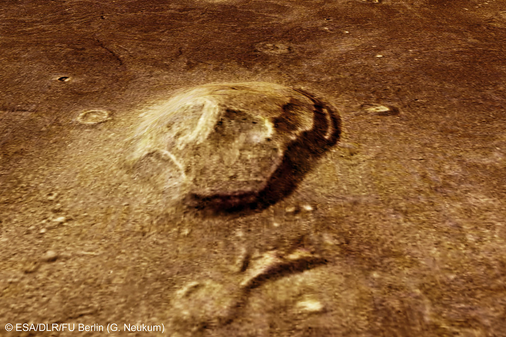 マーズ エクスプレス画像集 火星の顔