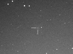 （板垣彗星 C/2009 E1の発見画像 1）