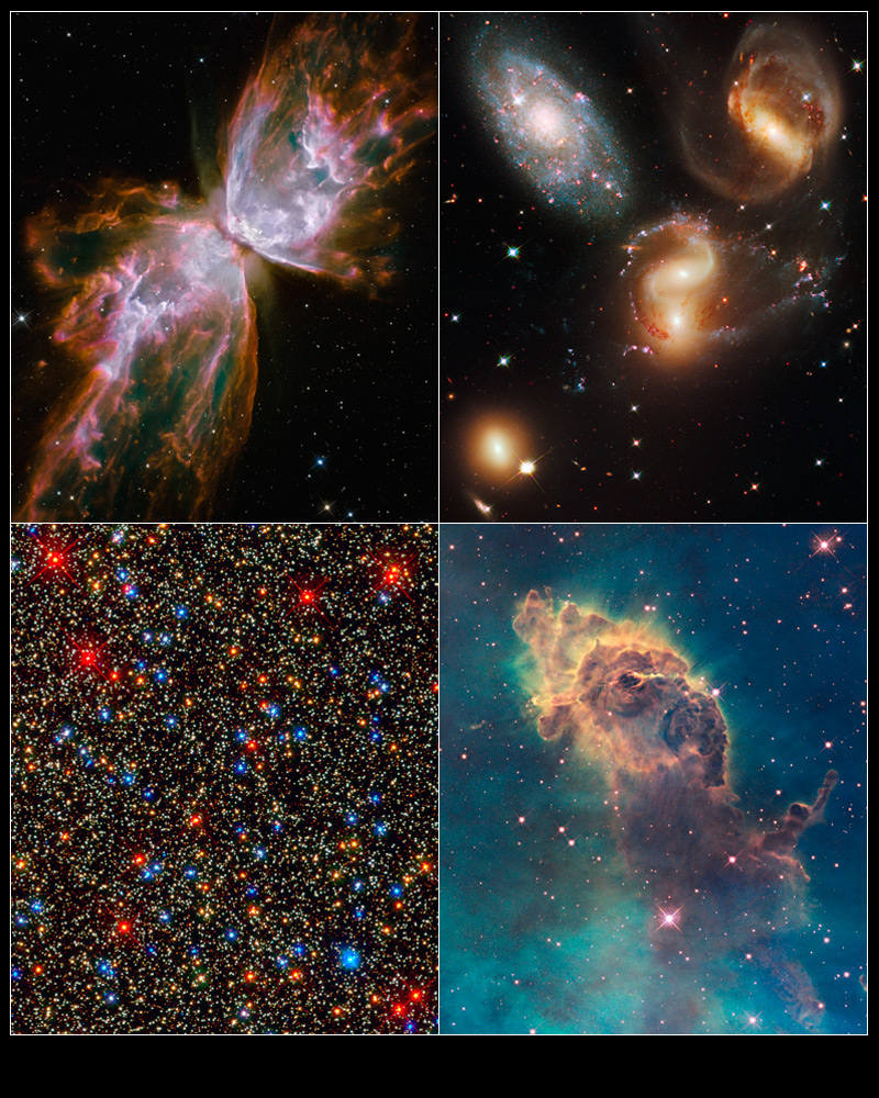 復活したハッブル宇宙望遠鏡の最新画像