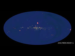 MAXIのガススリットカメラによる全天X線画像