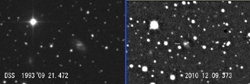 超新星2010kpの確認画像