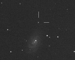 超新星2011ekの発見画像