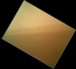 キュリオシティが撮影した火星の光景