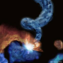 星を見る・宇宙を知る・天文を楽しむ AstroArts天文ニュース天の川銀河の中心部に「ぶたのしっぽ」分子雲