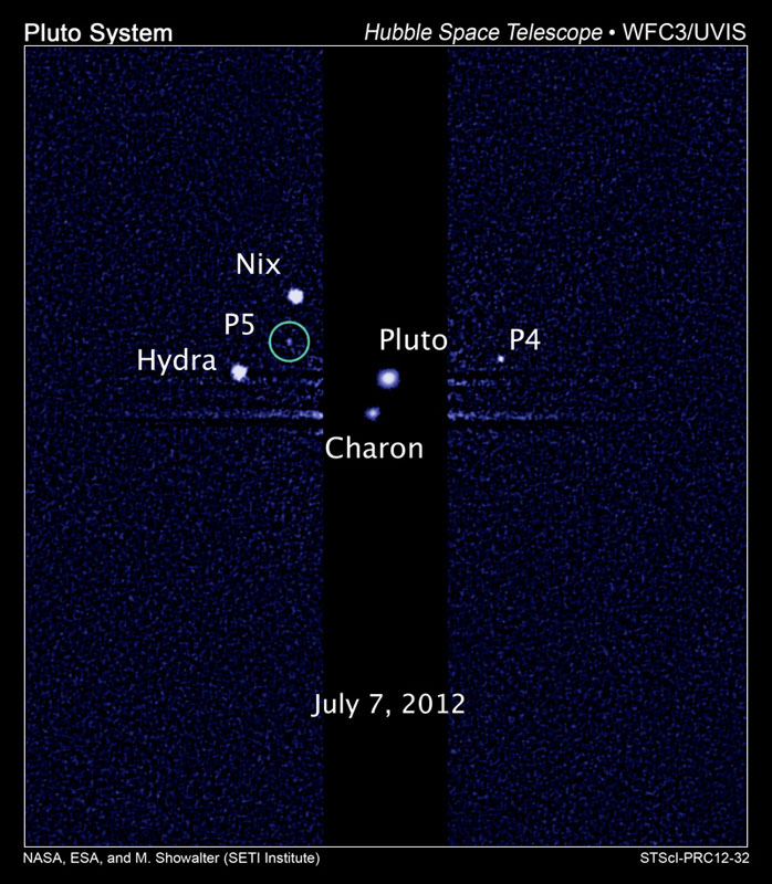 冥王星の衛星に名前をつけよう