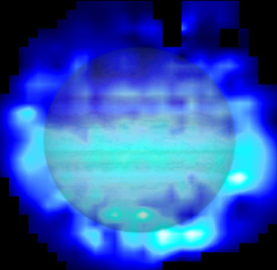 木星大気中の水の分布