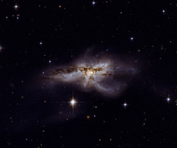 NGC 6240の可視光画像
