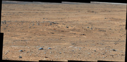 9月13日に「キュリオシティ」が撮影した火星の風景