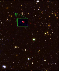 131億光年彼方の銀河「z8_GND_5296」