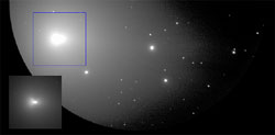 すばる望遠鏡がとらえたラブジョイ彗星（C/2013 R1）