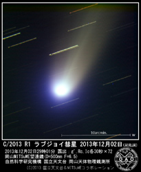 12月2日のラブジョイ彗星