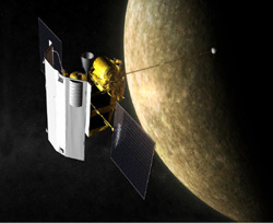 水星3000周回を達成した探査機「メッセンジャー」