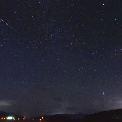 2024年 ペルセウス座流星群