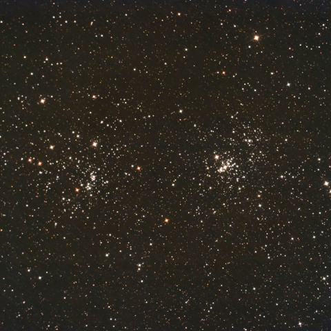 ペルセウス座の二重星団h-χ