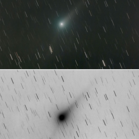 ジョンソン彗星のアンチテイル　20170527