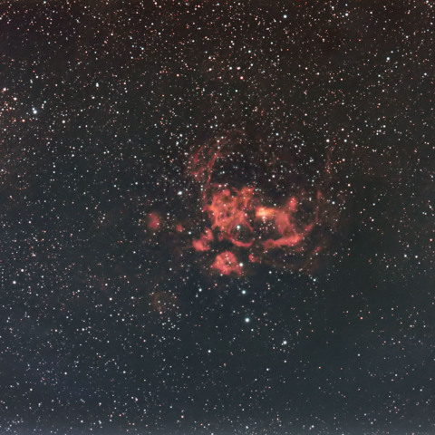 NGC6357　彼岸花星雲