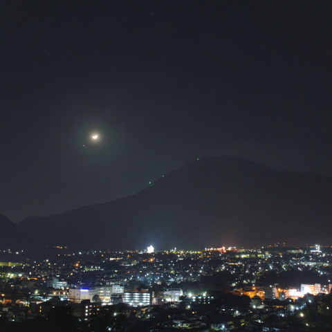 月と火星の接近