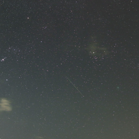 ウィルタネン彗星とプレアデスとヒアデスとふたご座流星群