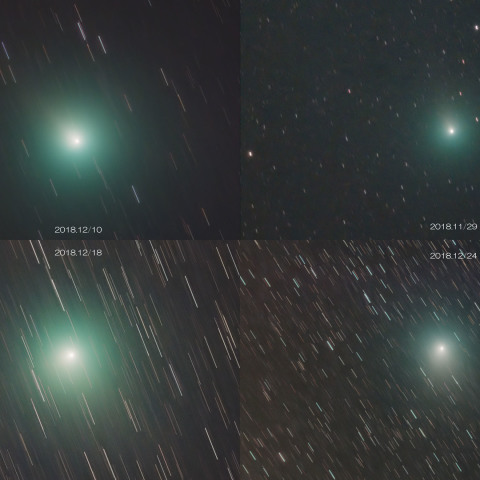 46P ウィルタネン彗星 四態