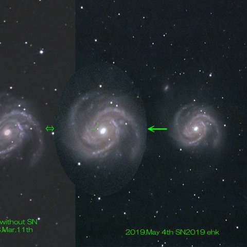 SN2019ehk in M100 20190504