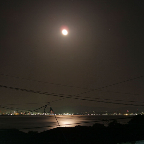 月と土星の接近20190522