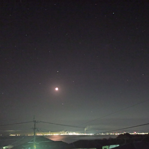 月と火星と国際宇宙ステーション