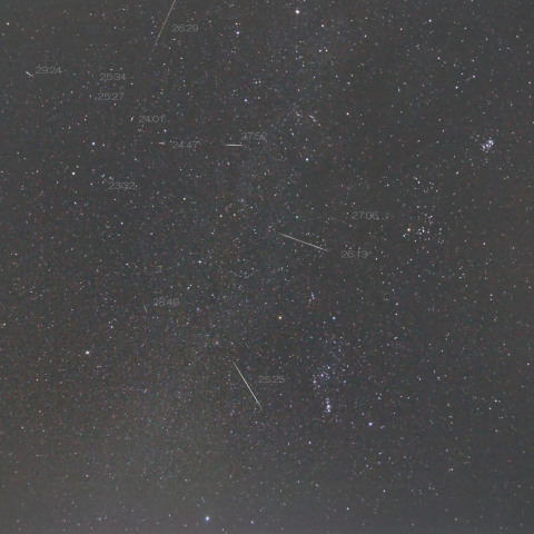 ふたご座流星群2020.12/12