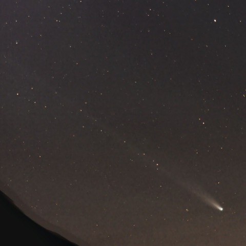 レナード彗星2022.01/01夕刻