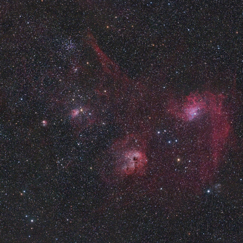 ぎょしゃ座の星雲星団