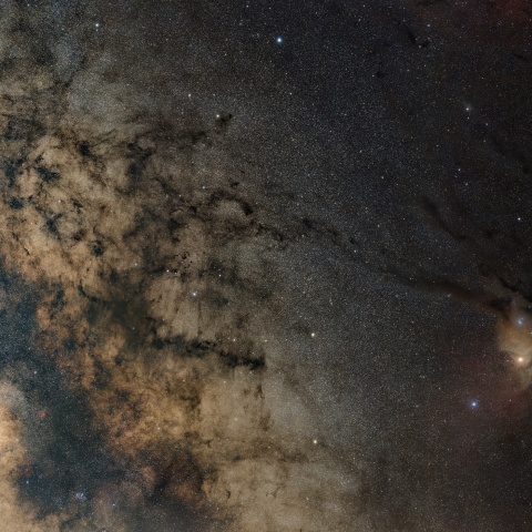 アンタレス付近から天の川中心部