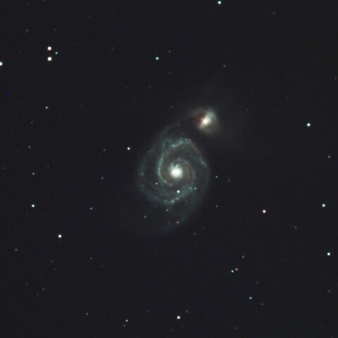 M51 子持ち銀河（2024/5/2)