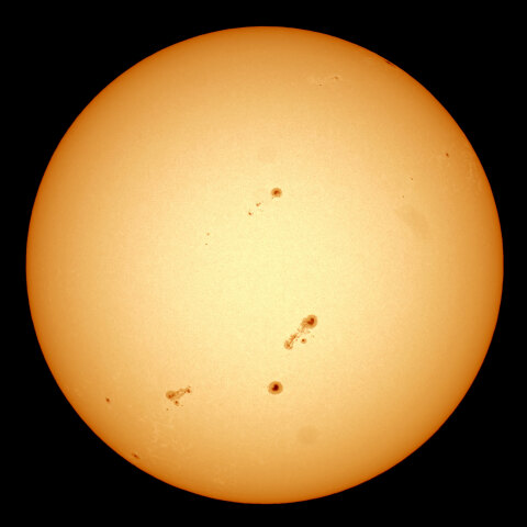 太陽黒点 (2024/8/21)