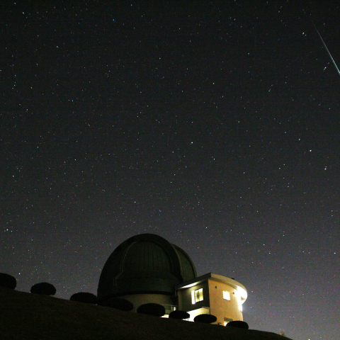 ふたご座流星群と堂平天文台
