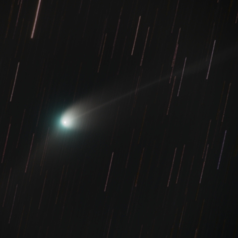 ZTF彗星の目合わせコンポジット