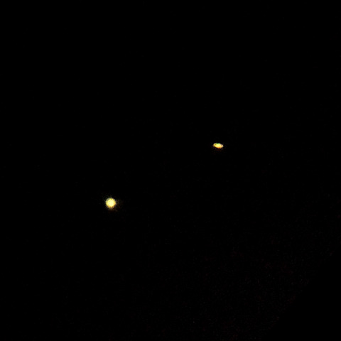 木星と土星の大接近(2020.12.22)