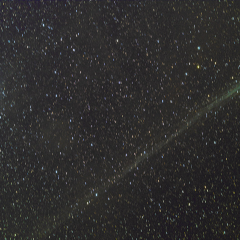 昴とラブジョイ彗星