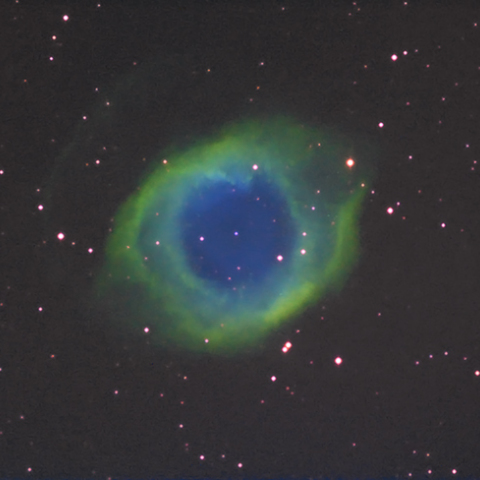 らせん星雲（ハッブルパレット）