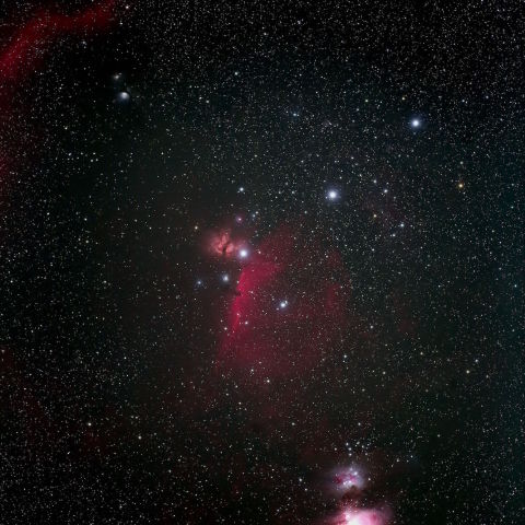 オリオン座中心部