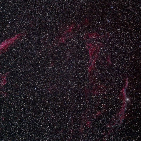 NGC6960・NGC6992-5(網状星雲)