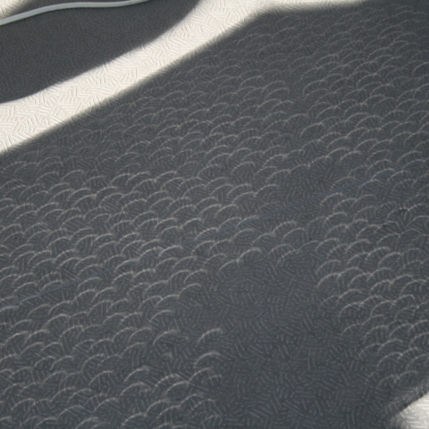 日傘のピンホール像