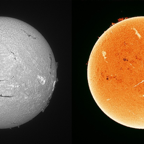 Sun in H-alpha on May 11, 2025