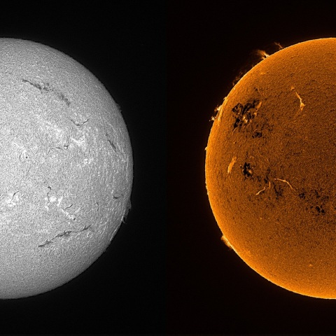 Sun in H-alpha on May 28, 2025